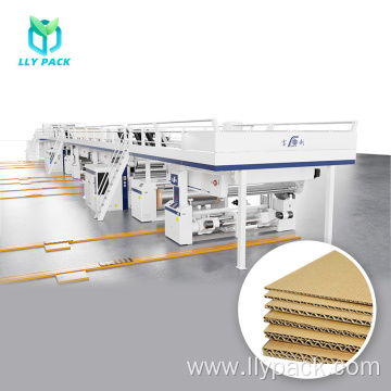 High Speed corrugated cardboard production line